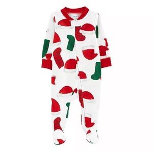 Carter's - Christmas Stockings 2-Way Zip Sleep & Play